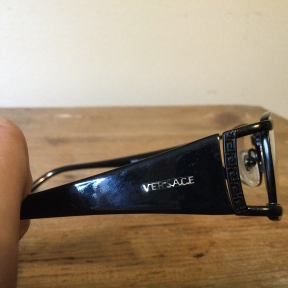 VERSAGE Rectangular Eyeglass Frames Made In Italy - Picture 5 of 6